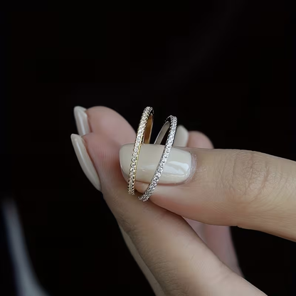 Delicate Artisan Gold Ring