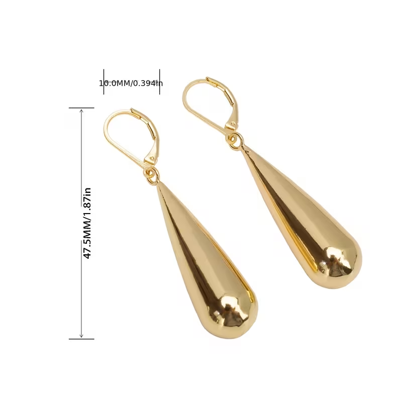 Romantic Gold Earring for Special Moments