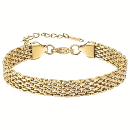 Vintage Handmade Gold Bracelet