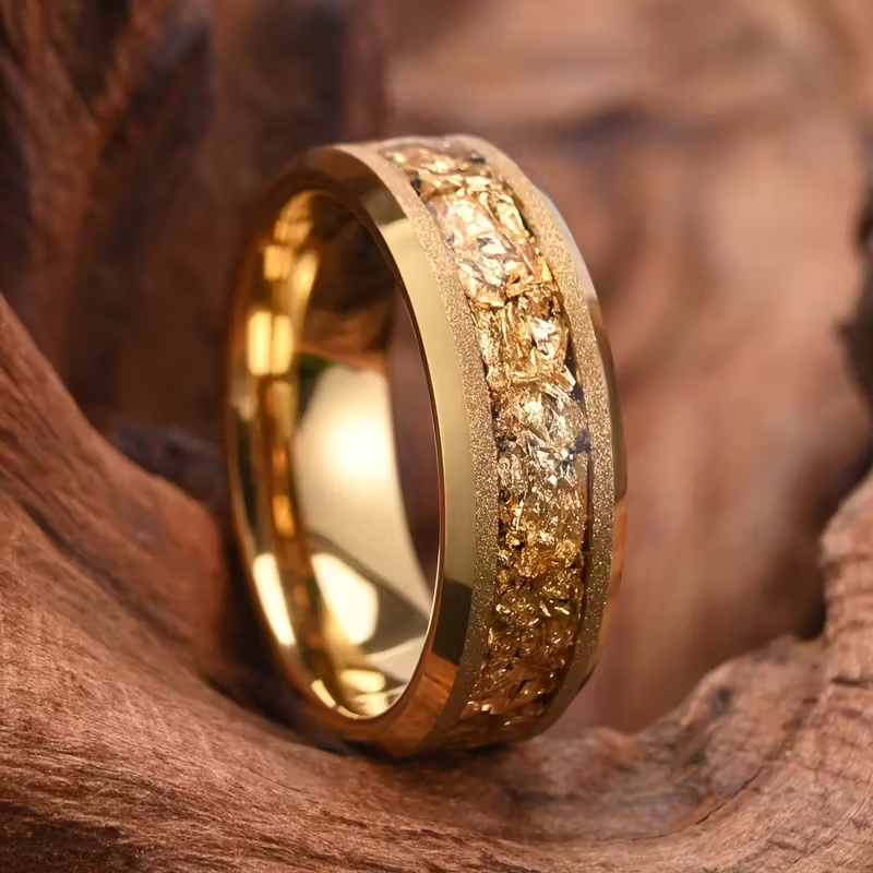 Beautiful Gold Ring with Unique Style