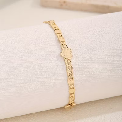 Vintage Handmade Gold Bracelet