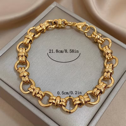 Beautiful Gold Bracelet with Unique Style