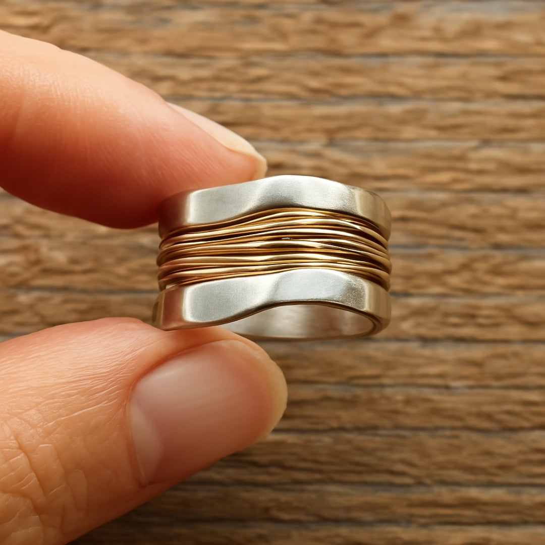 Classic Gold Ring with Timeless Appeal