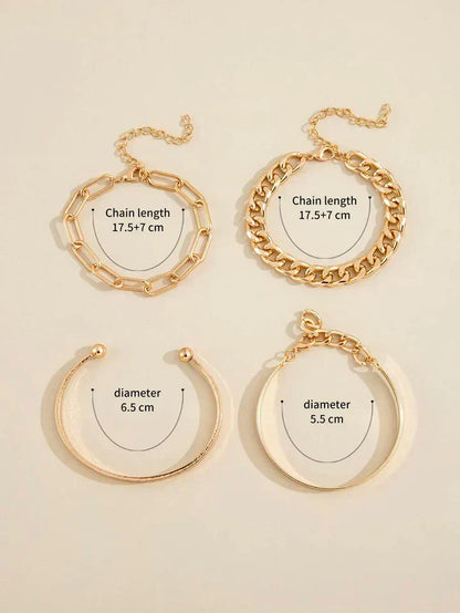 Beautiful Gold Set with Unique Style