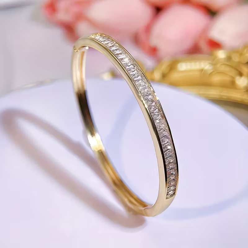 Vintage Handmade Gold Bracelet