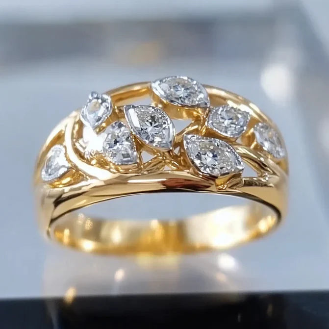 Beautiful Gold Ring with Unique Style